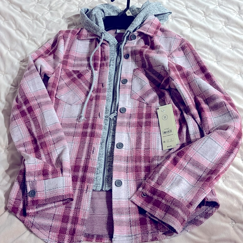 Sueter ,Color Rosado y gris